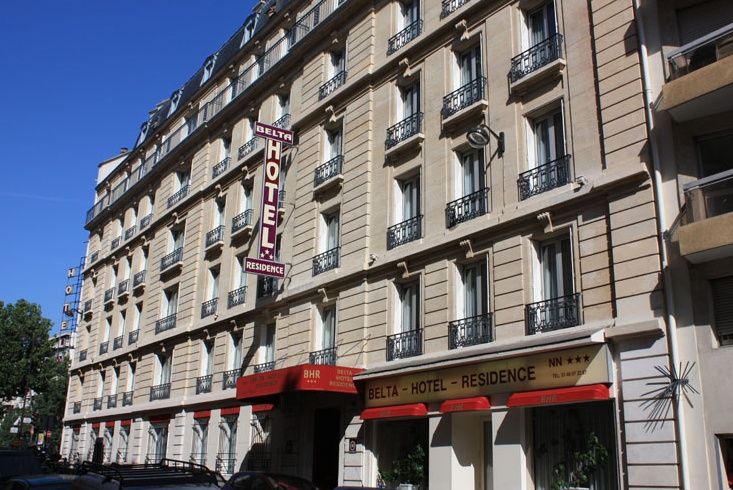 Belta Hotel Párizs Kültér fotó